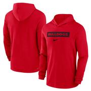 Georgia Nike Dri-Fit Lightweight Hoodie Top